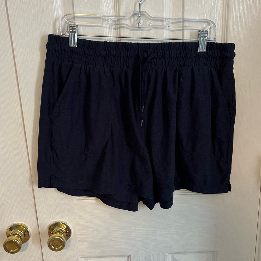 Athletic Works Women's XL Navy Blue Polyester Shorts‎